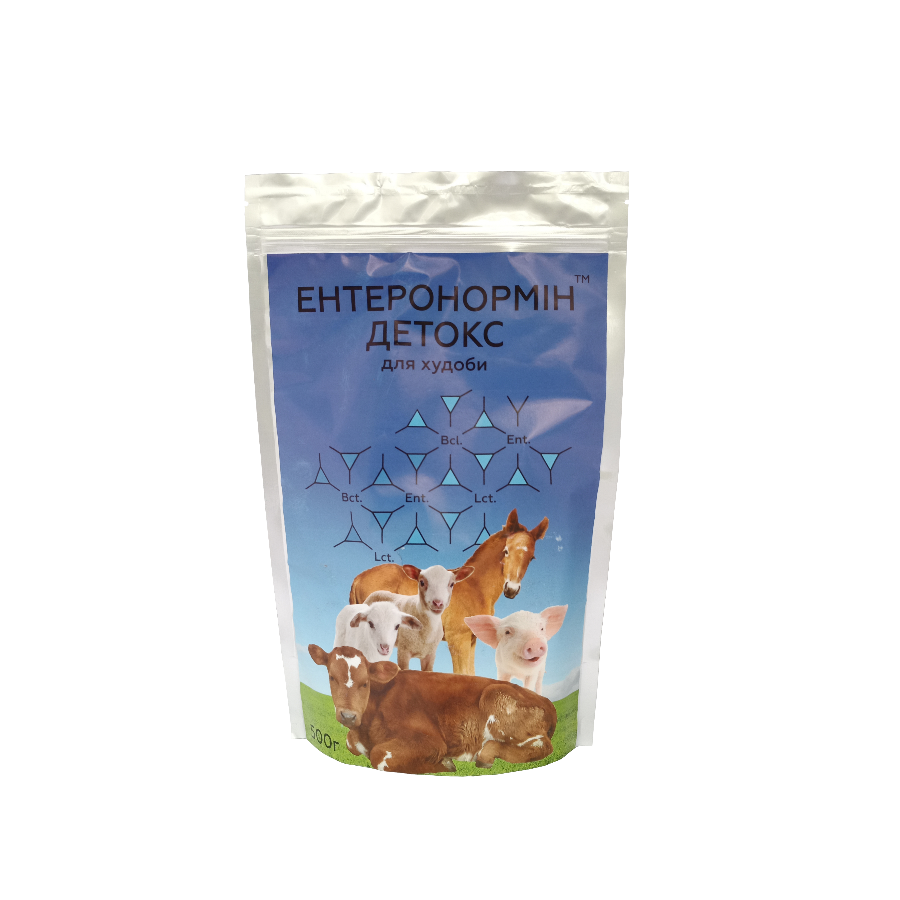 ЕНТЕРОНОРМІН™ ДЕТОКС для худоби (500г)
