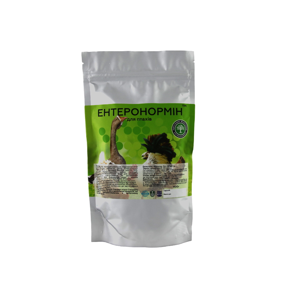ЕНТЕРОНОРМІН™ для птахів (400г)